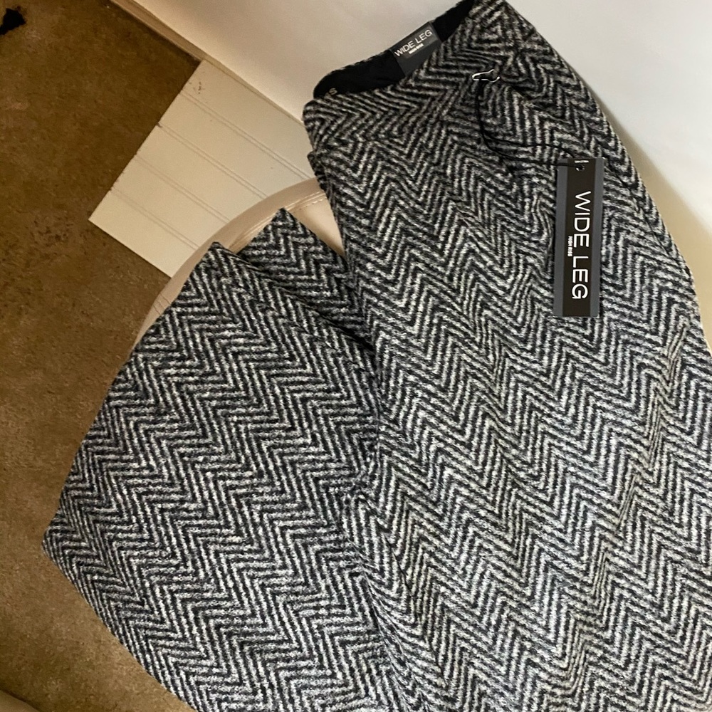 Express High Rise Wide Leg Pant